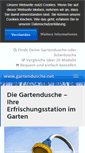 Mobile Screenshot of gartendusche.net